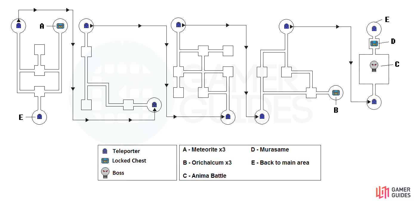 Map of Terpsichorean Interlude I