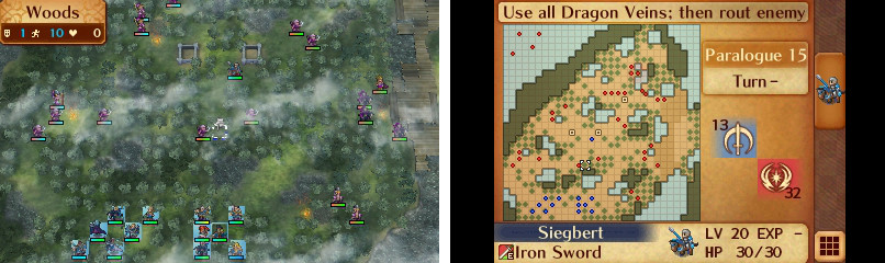 Map of Paralogue 15.