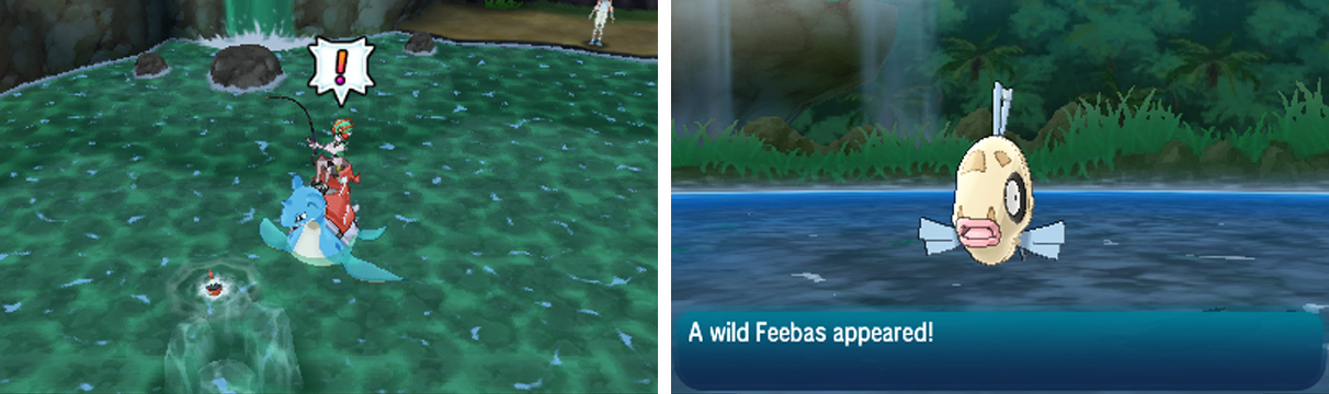 Feebas is an infamously rare Pokemon and it’s no different here.