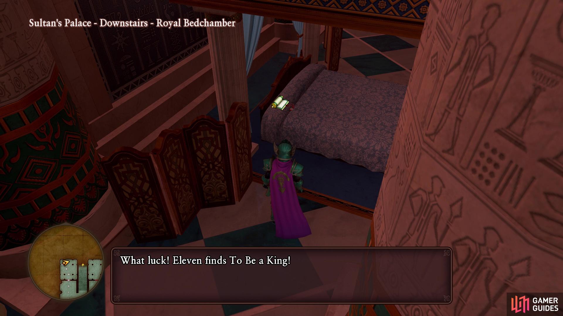 The book you need is in the Sultan’s bedchamber in Gallopolis