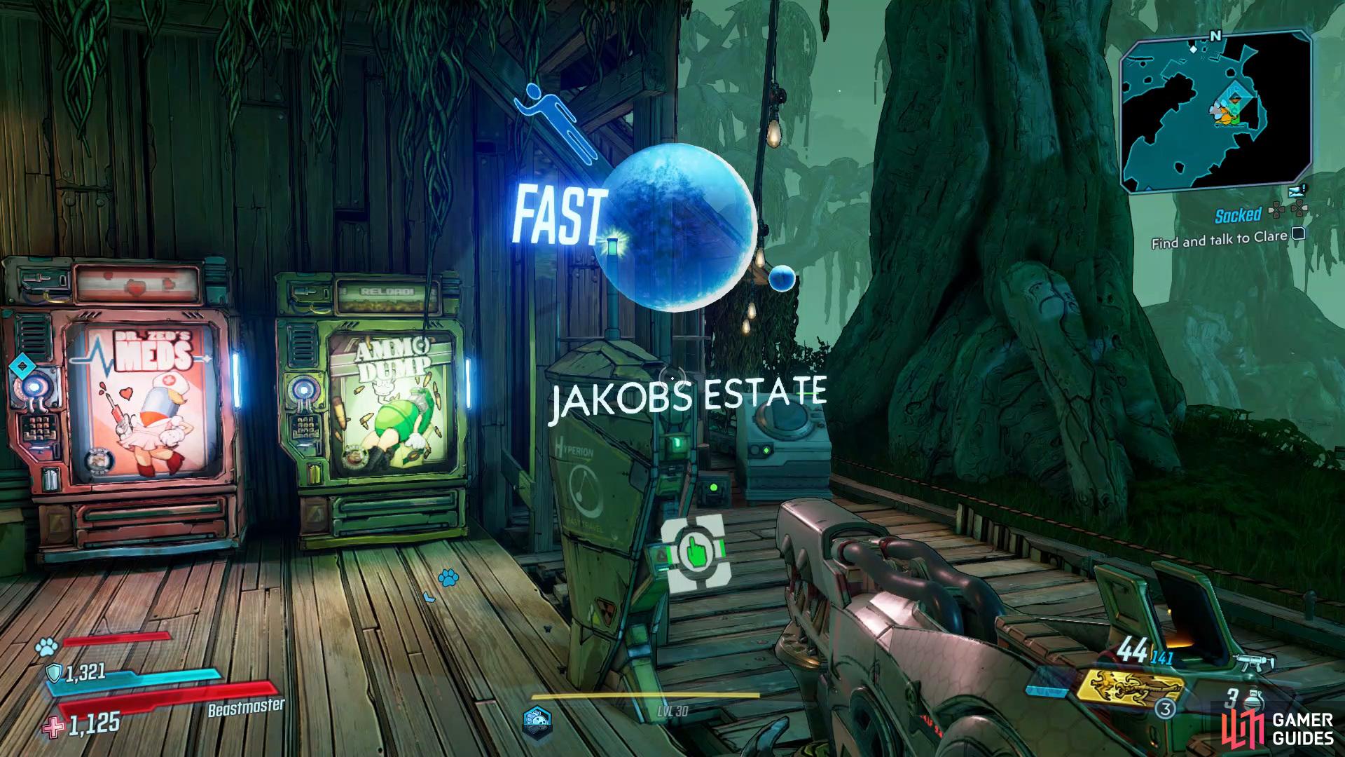 Unlocked at the beginning of Jakobs Manor.