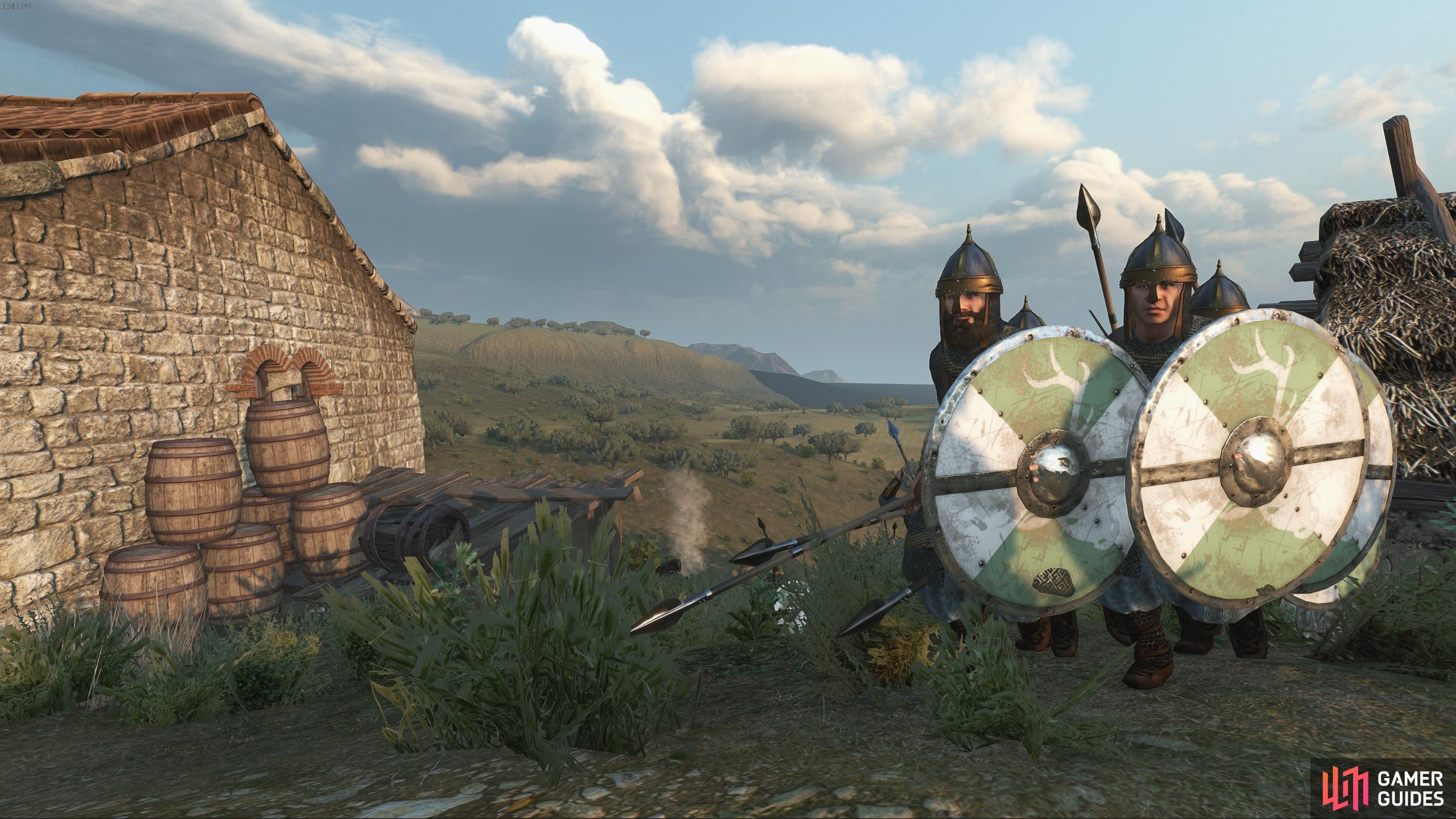 Infantry in Mount & Blade II: Bannerlord.