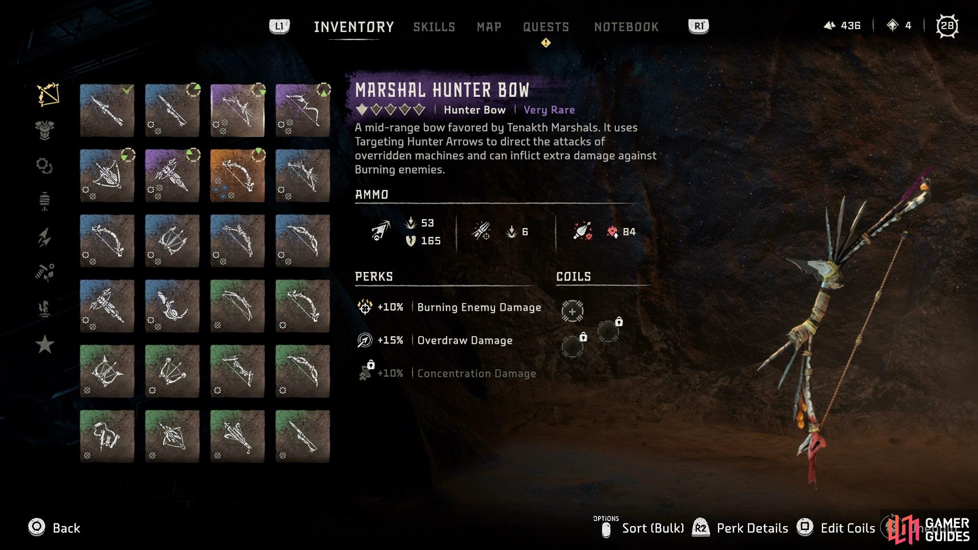 You need Hunting Medals to purchase the Marshal Hunting Bow