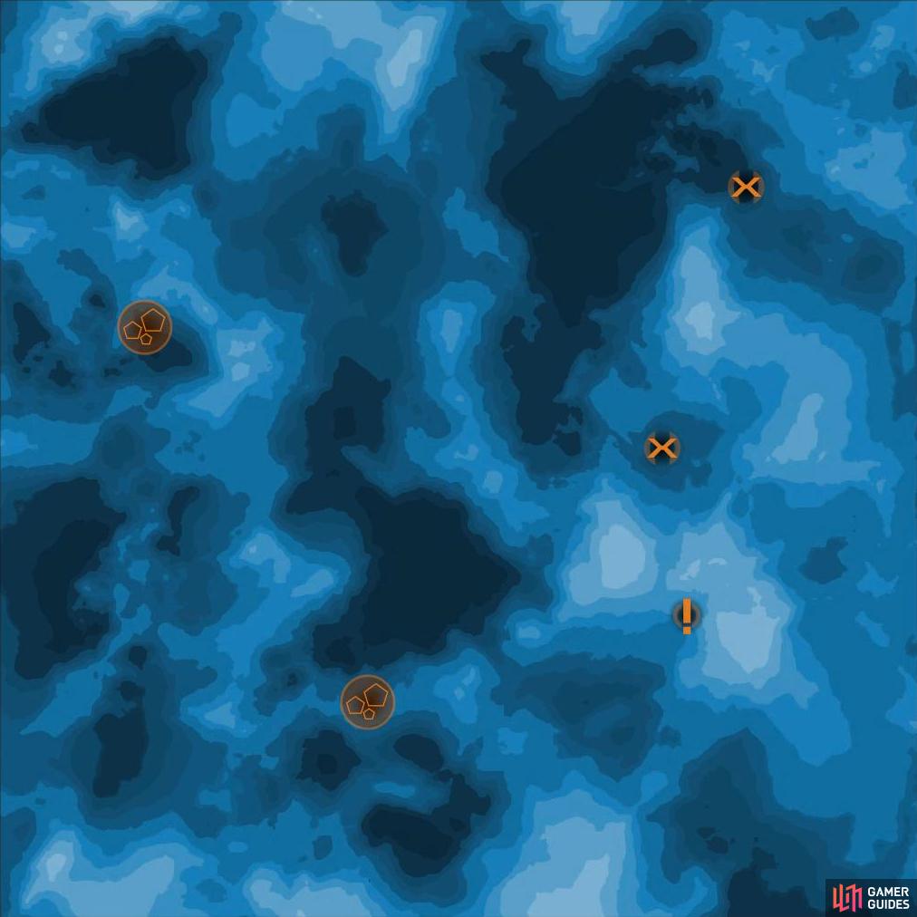 Map of Nodacrux.