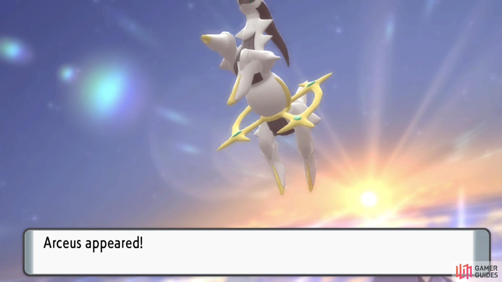 Whoa, hold your horses, Arceus!