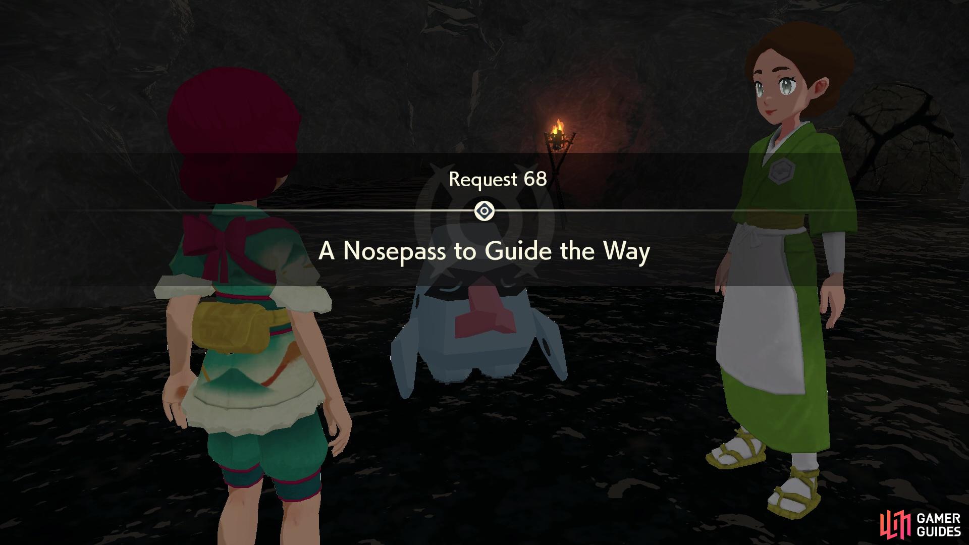 Request 68: A Nosepass to Guide the Way.