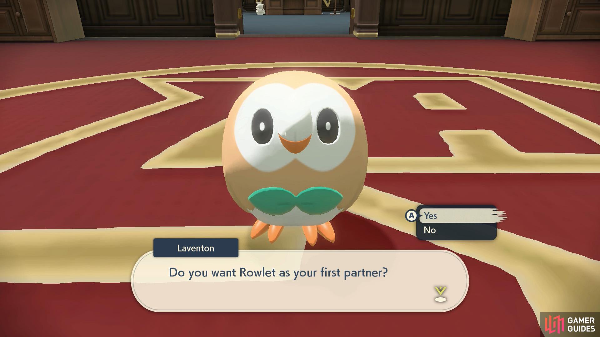 Rowlet.