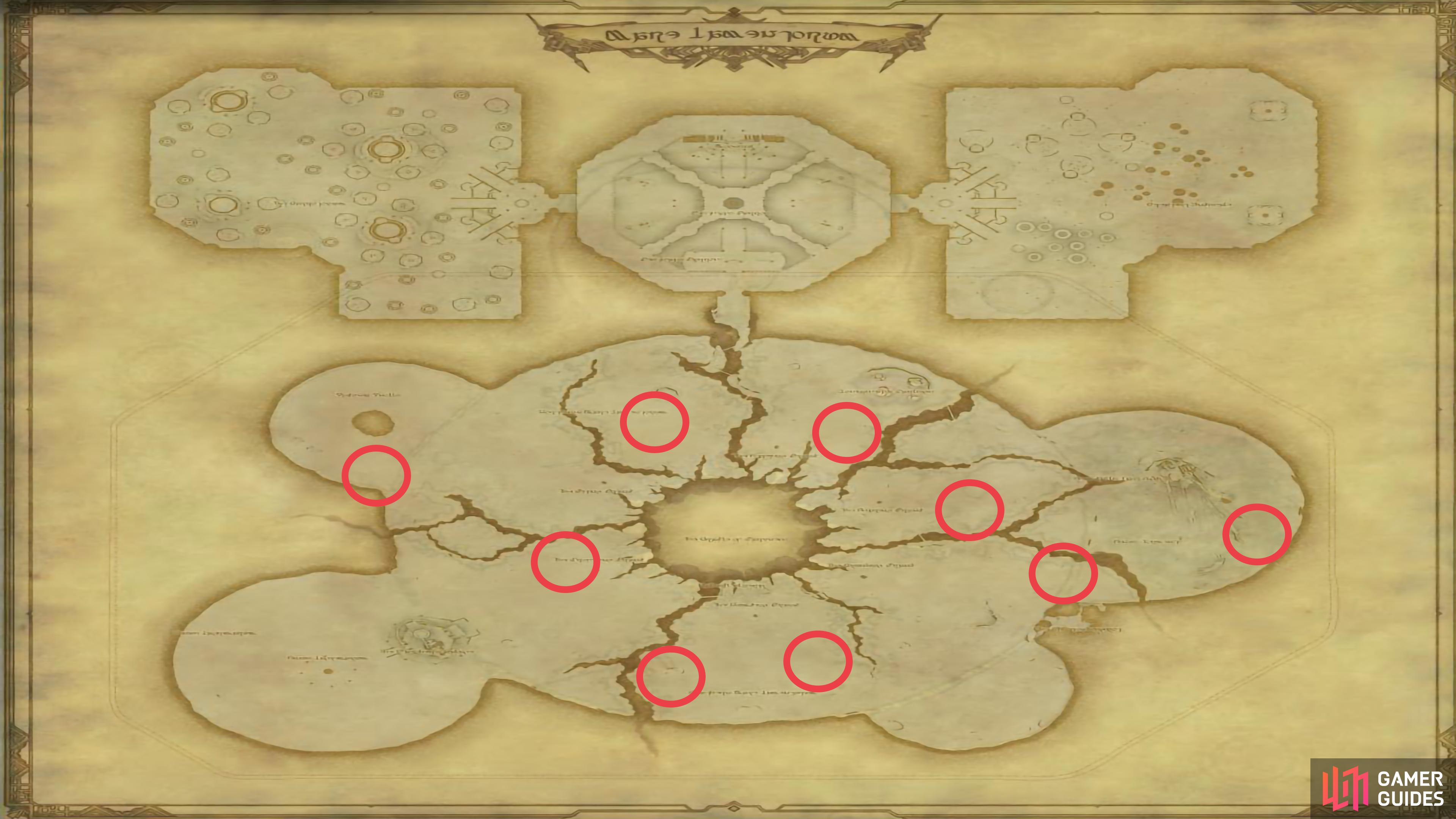 Mousse Princess Spawn Locations.