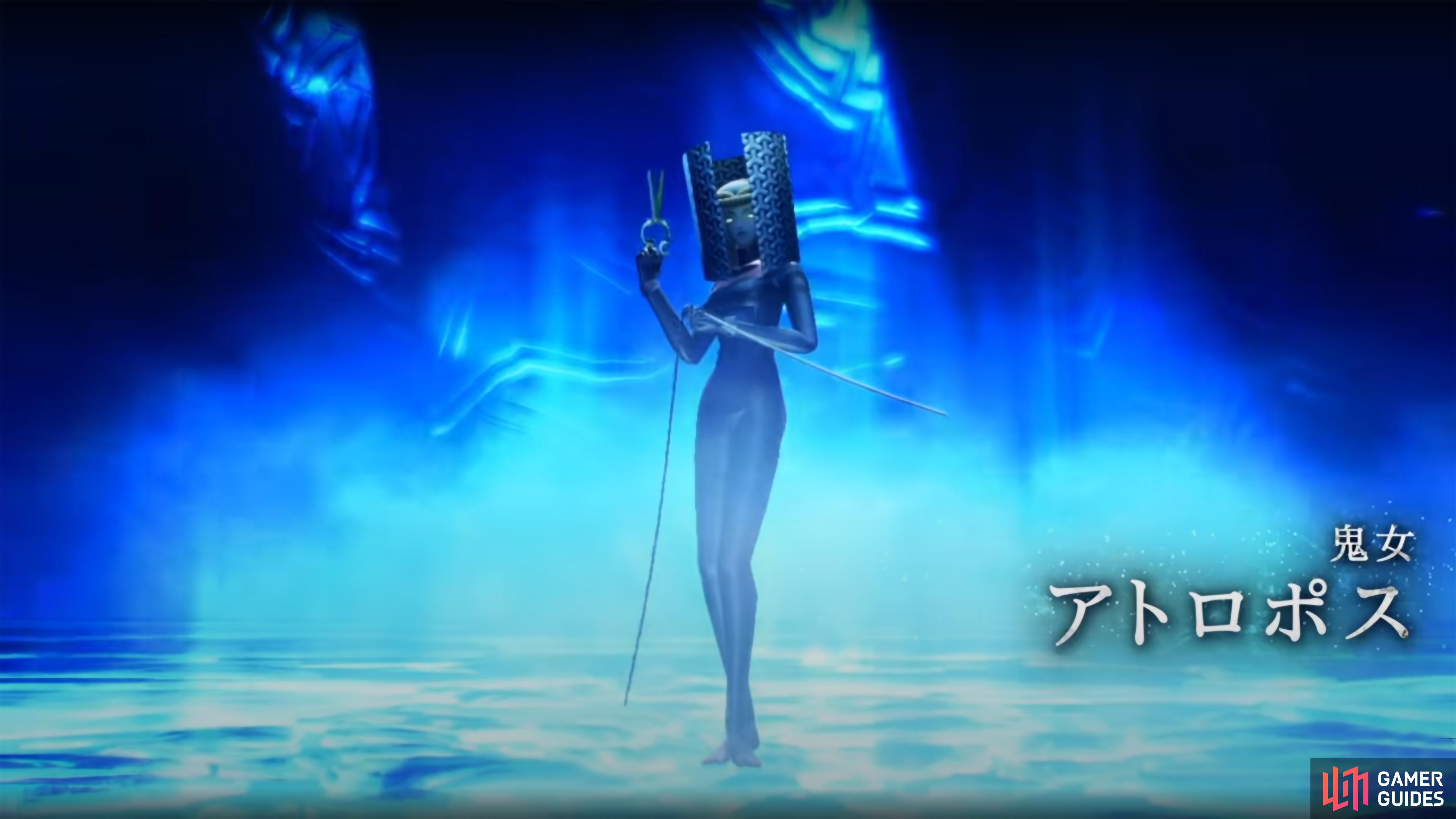 Atropos in Shin Megami Tensei V