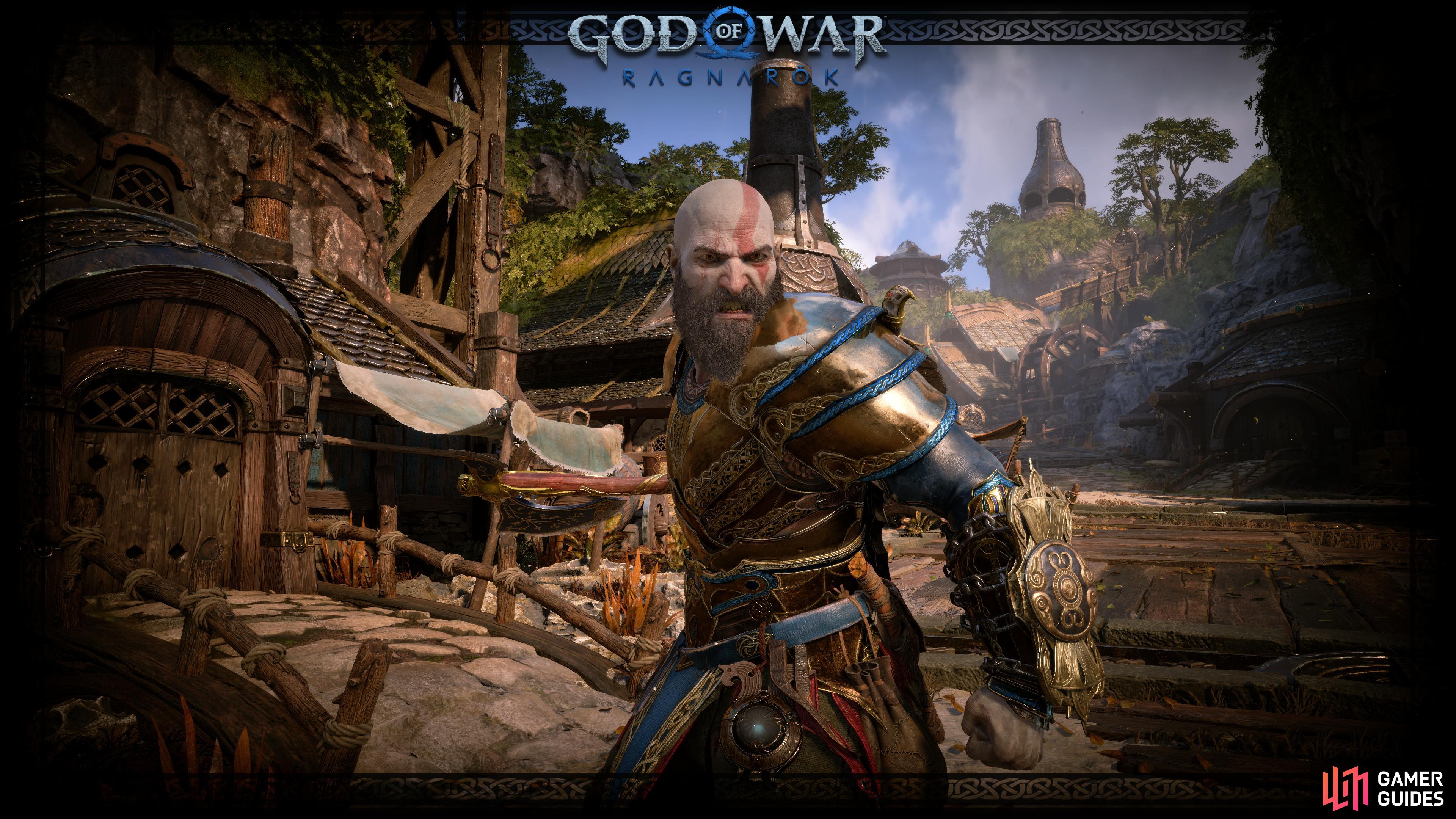 The Nidavellir Set, God of War Ragnarok.