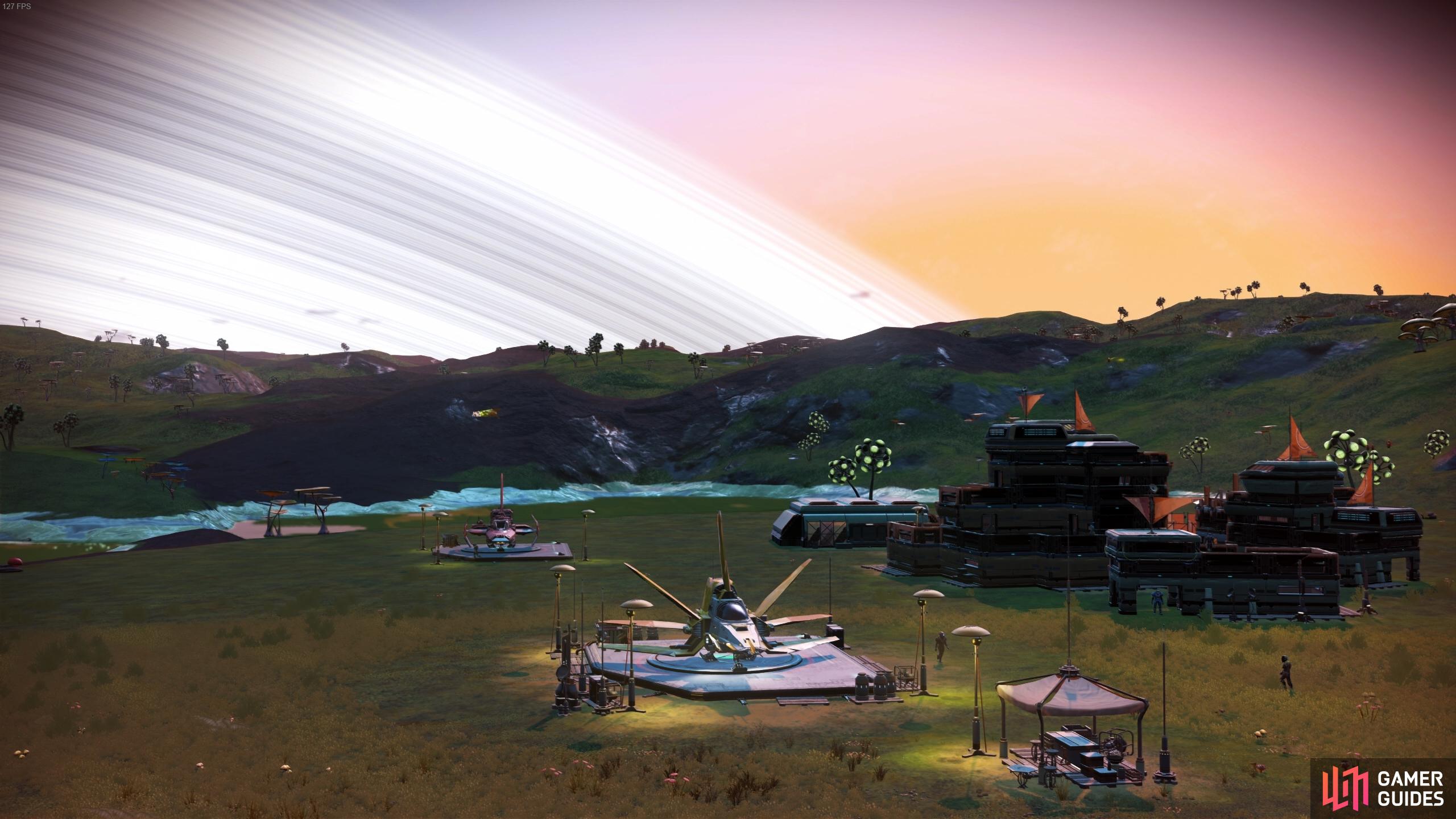 Planetary Settlements, No Man’s Sky.