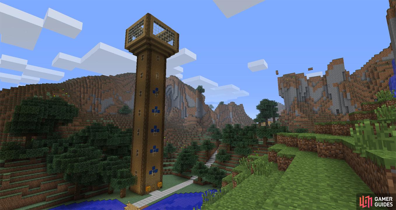 The Watchtower is a safe haven at night as well, as long as you border up the sides a bit - Skeletons will still fire up.