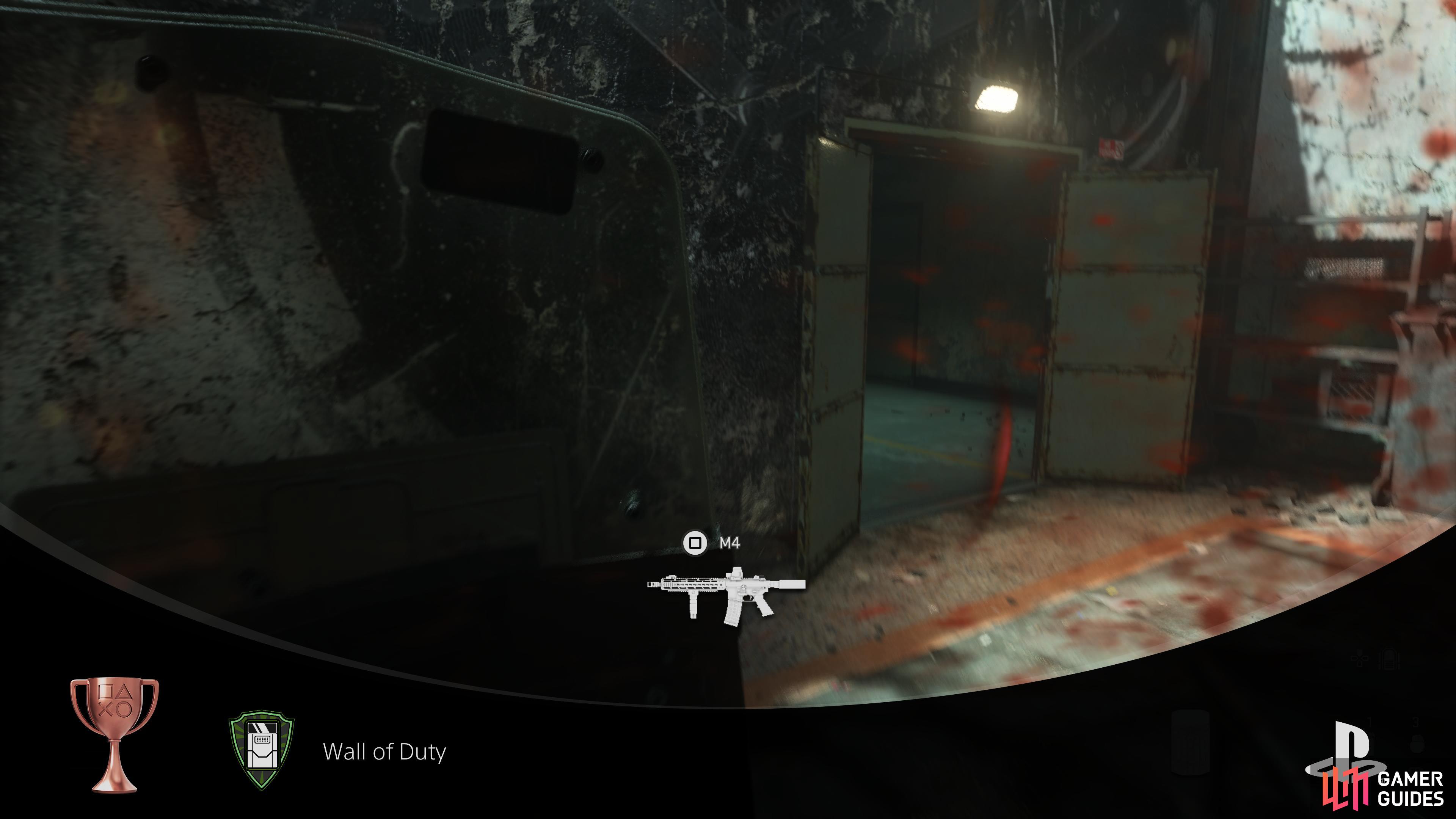 You’ll obtain the Wall of Duty Trophy after killing three enemies with a Riot Shield.