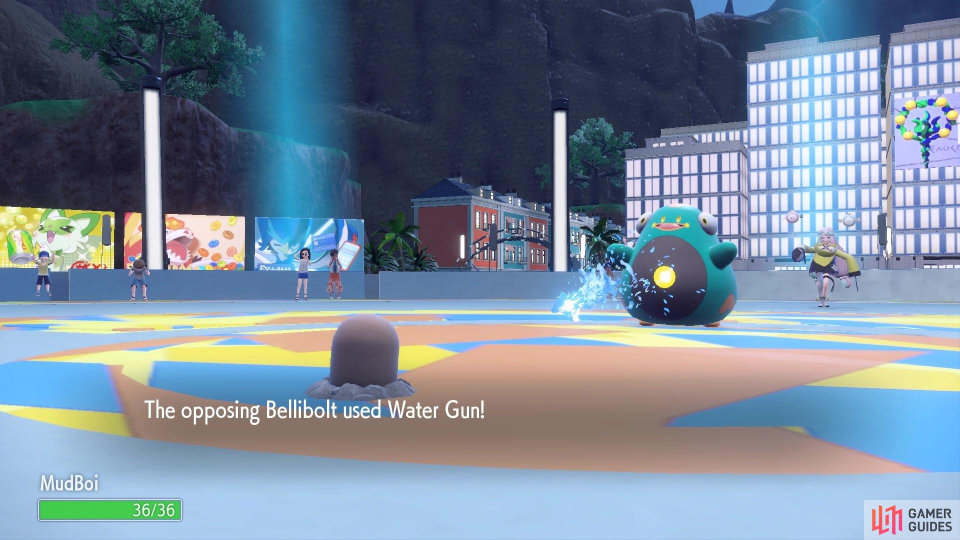 The Water Gun is a bit of a troll huh!