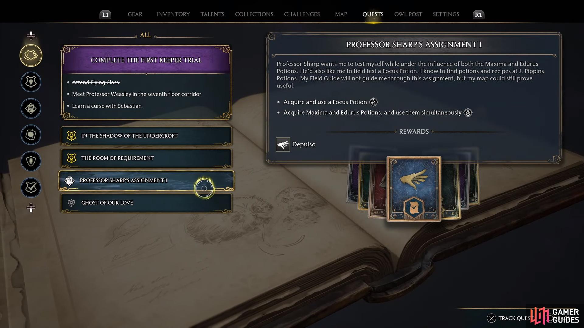 Professor Sharp’s Assignment 1 Quest description