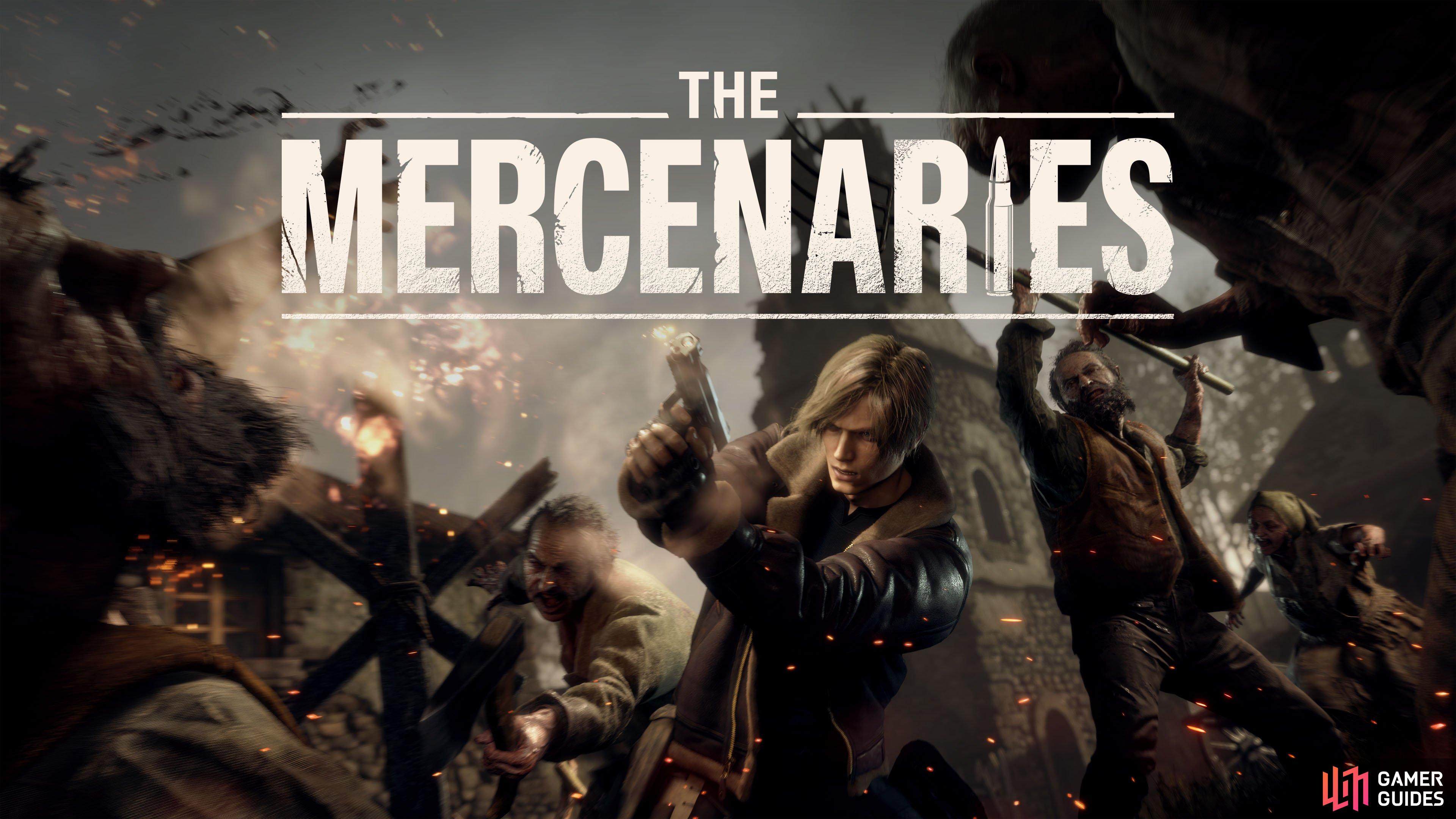 The Mercenaries is a free DLC mode for Resident Evil 4 Remake.