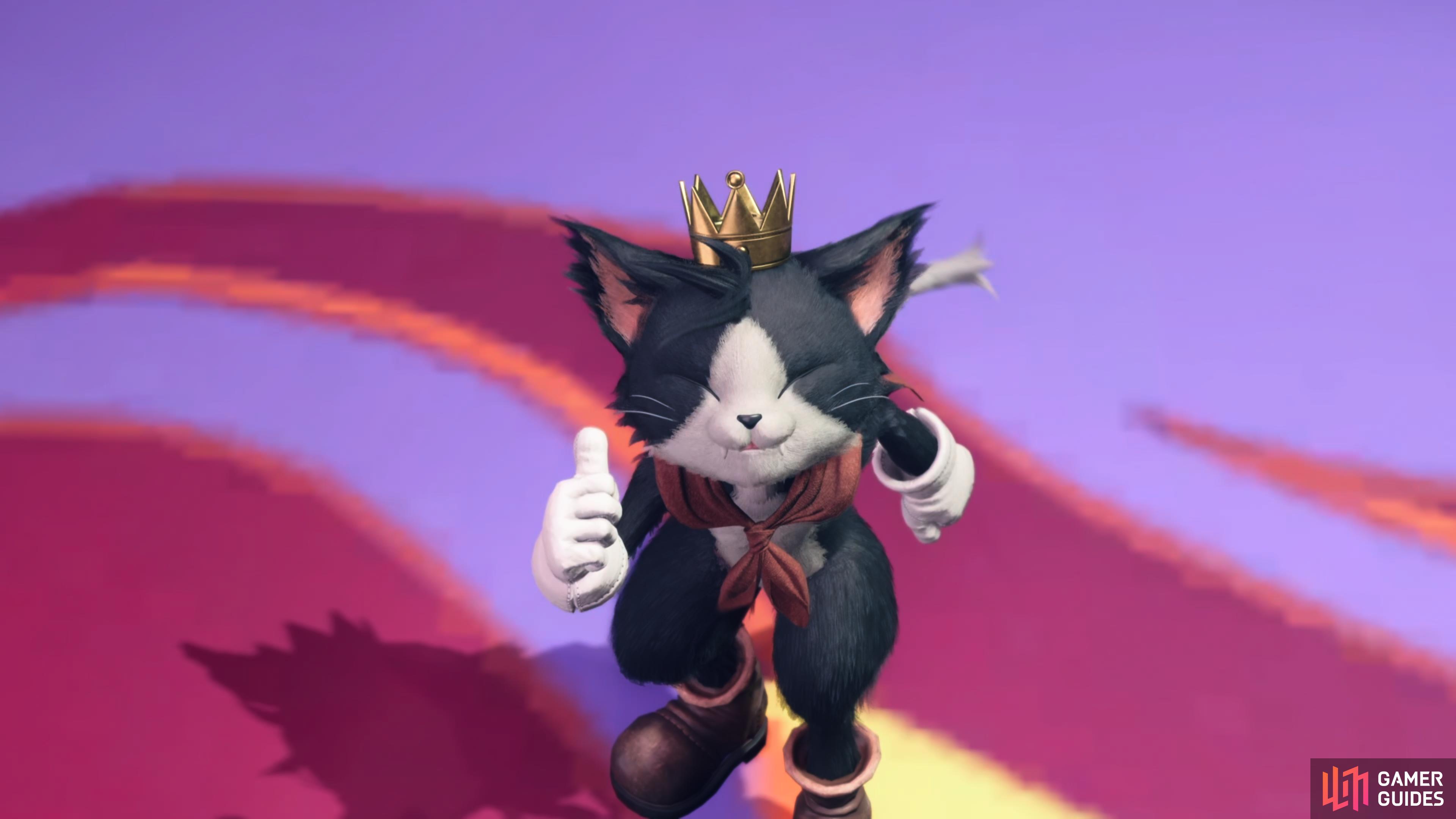 Cait Sith has a plan.