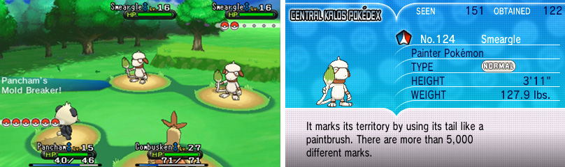 Smeargle’s Sketch moves lets it copy ANY move.