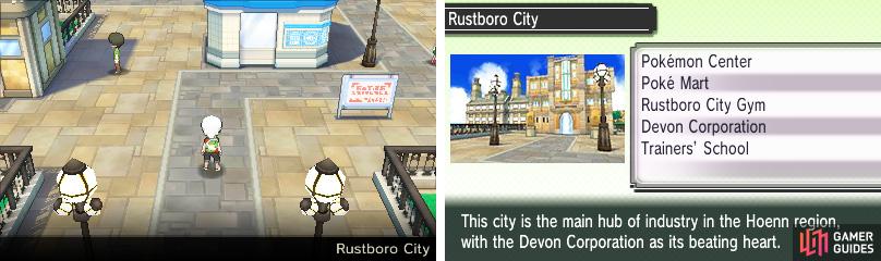 The industrial heart of Hoenn, home to the prestigious Devon Corporation.