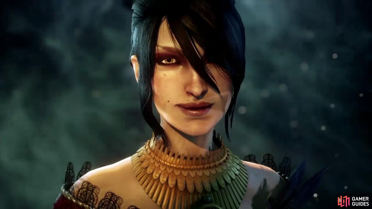 Morrigan almost certainly has ulterior motives and holds tremendous power. Is she friend or foe to the Inquisition?