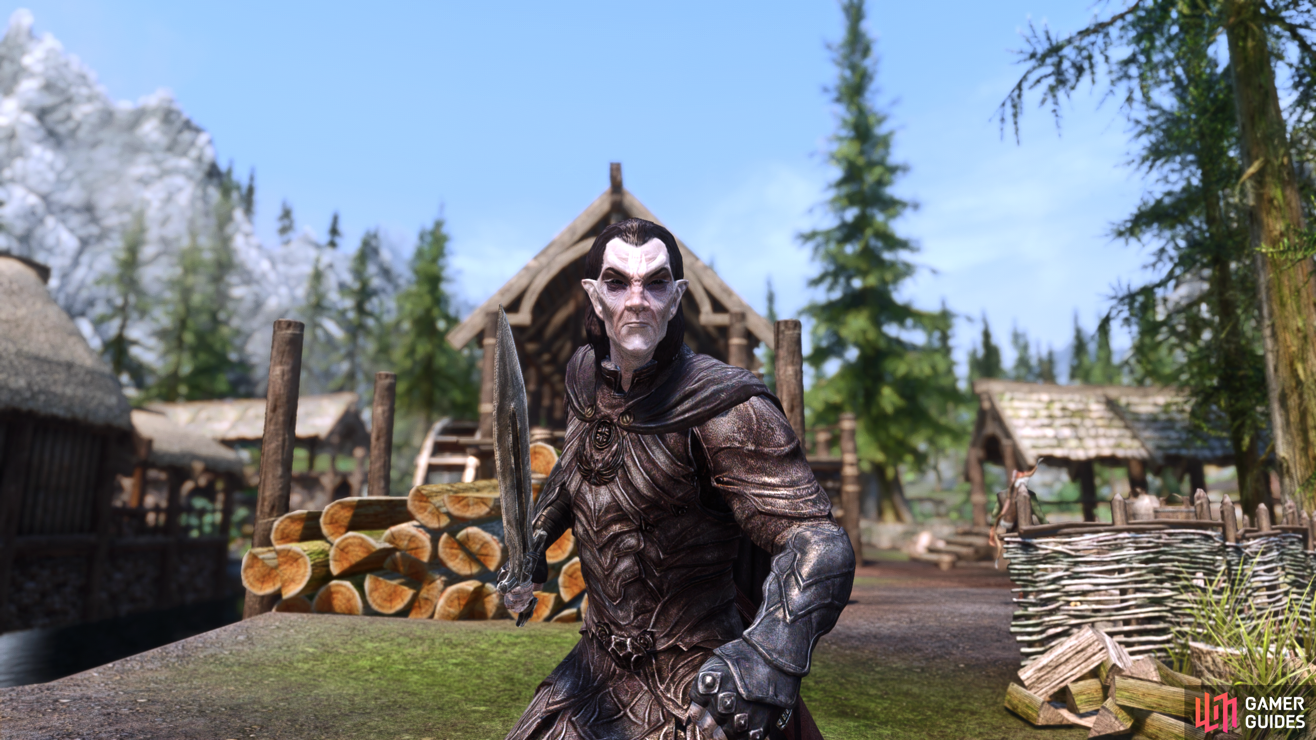 The Dark Elf (Dunmer) Race, Skyrim.