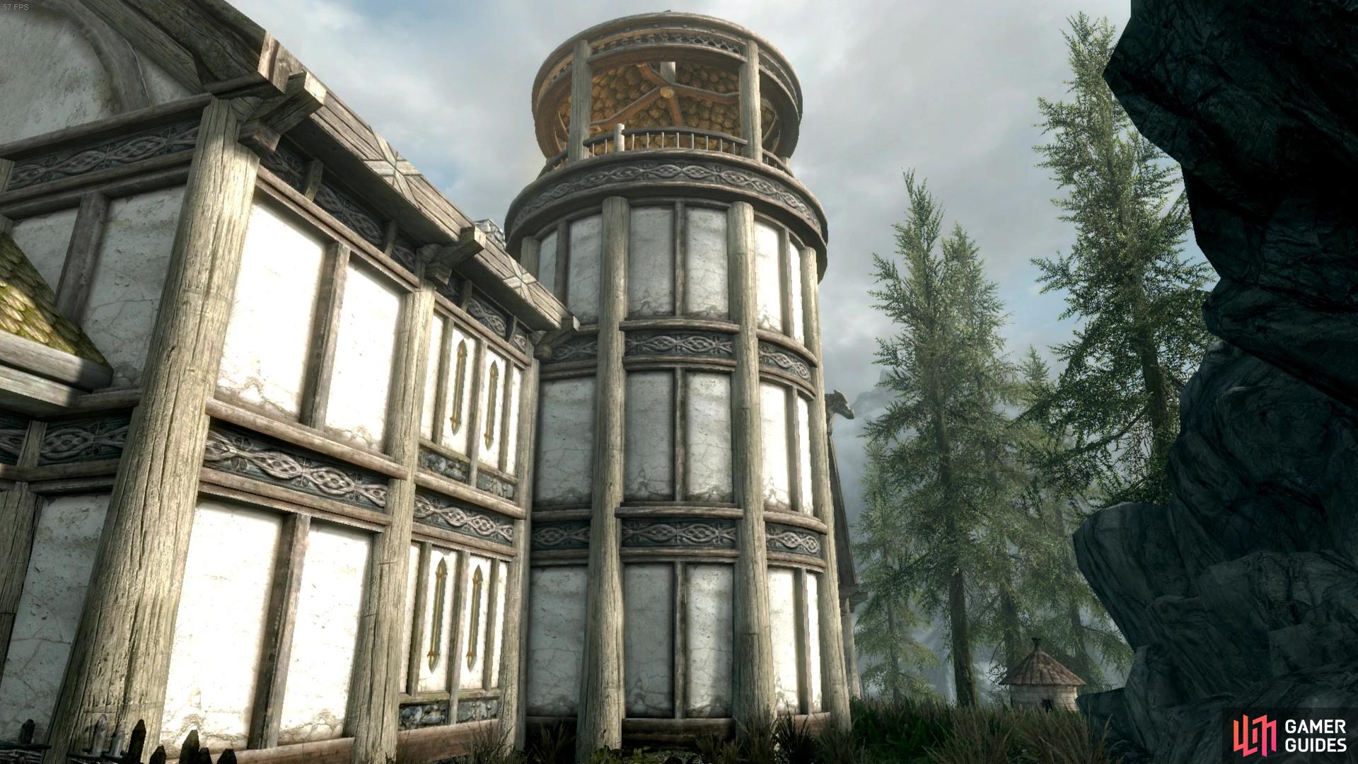 The Library is one of three tower like structures. With the Alchemy Laboratory and Enchanter’s Tower also being turrets. 