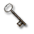 "Scratched key" icon