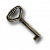 "Aged key" icon